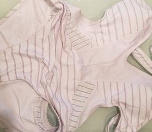 White Monokini One Piece Swimsuit Bikini